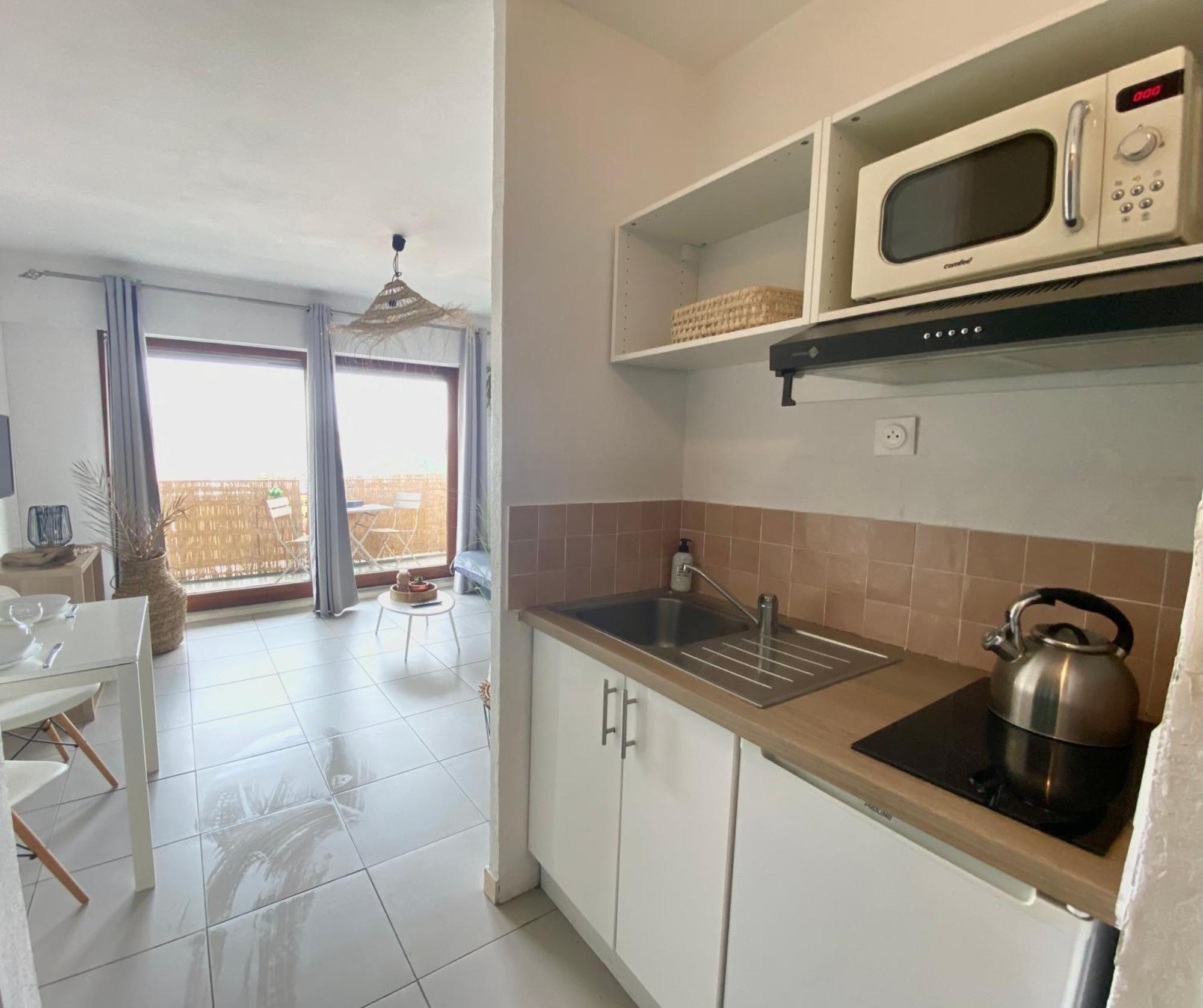 Studio Calme Avec Parking Et Ascenseur -304- Canet-en-Roussillon Dış mekan fotoğraf